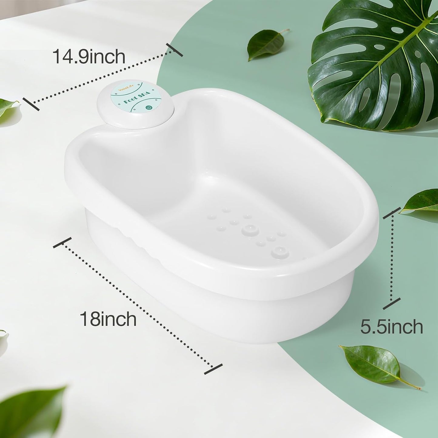 Ionic Foot Bath Detox Machine with Bag, Portable Foot Detox Machine, Ionic Foot Spa Ion Cleanse for Home Beauty Salon Spa with Arrays, 100 Liners